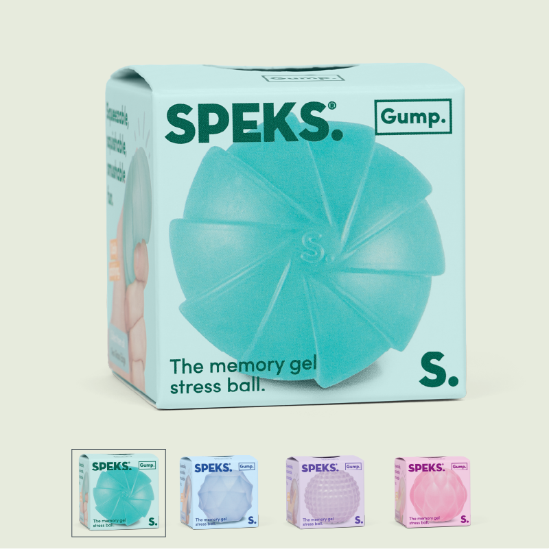 Speks Gump Surface Memory Gel Stress Ball