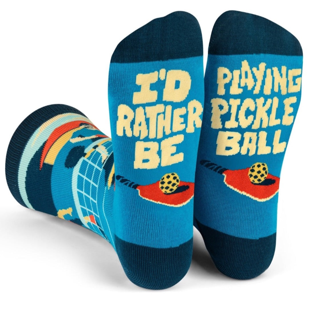 I’d Rather Be Playing Pickleball Socks