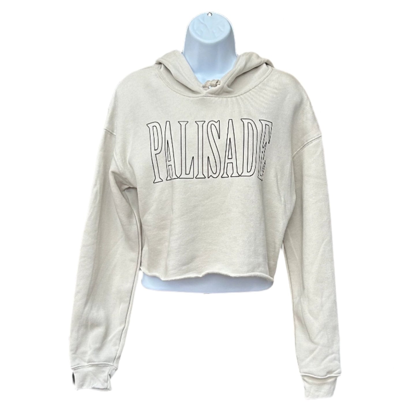 Palisade Cropped Hoodie - Heather Dust