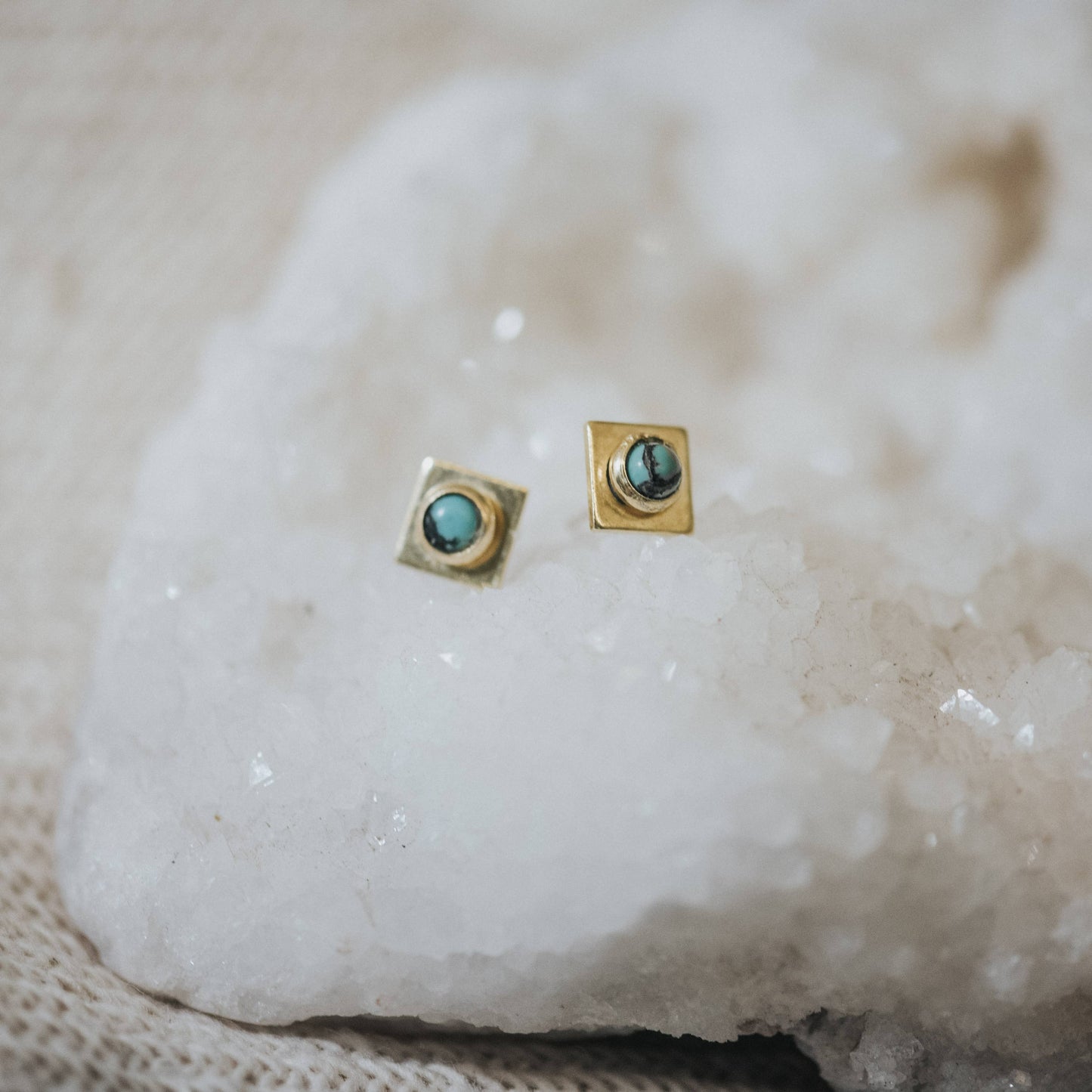 Finn Turquoise Stud Earrings