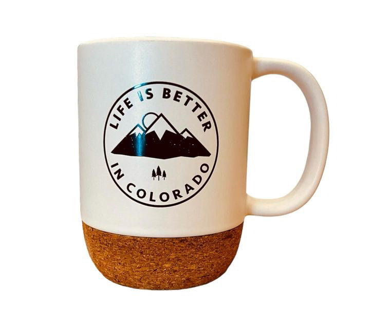 Life is Better in Colorado Cork Mug