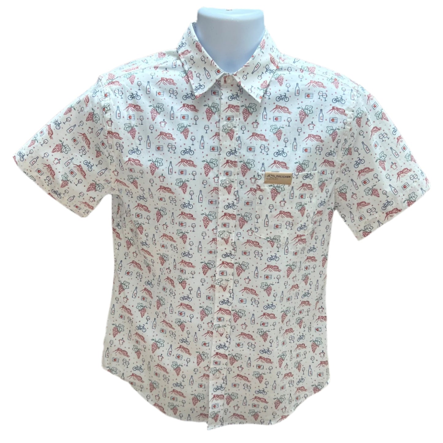 White Mount Garfield Rider Button Up