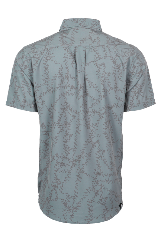 Men's Vista Stretch Button Down - Piney Green
