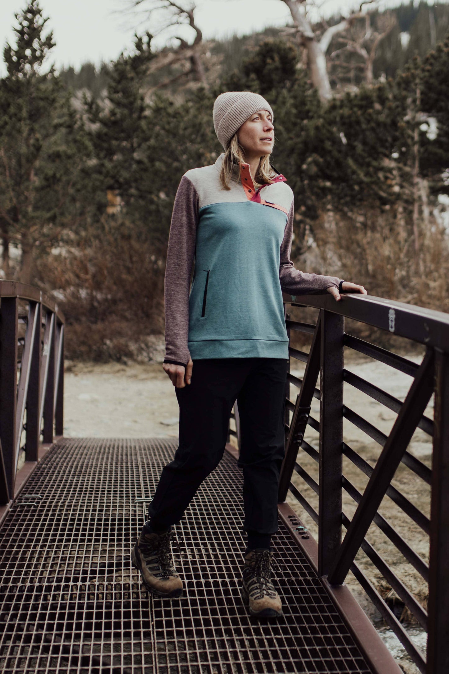 Women's Powell Fleece Pullover (Cuff Waist)