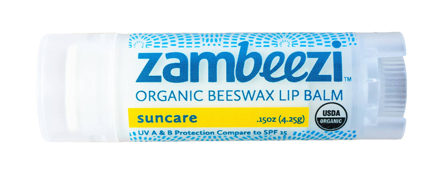 Suncare Organic Beeswax Lip Balm