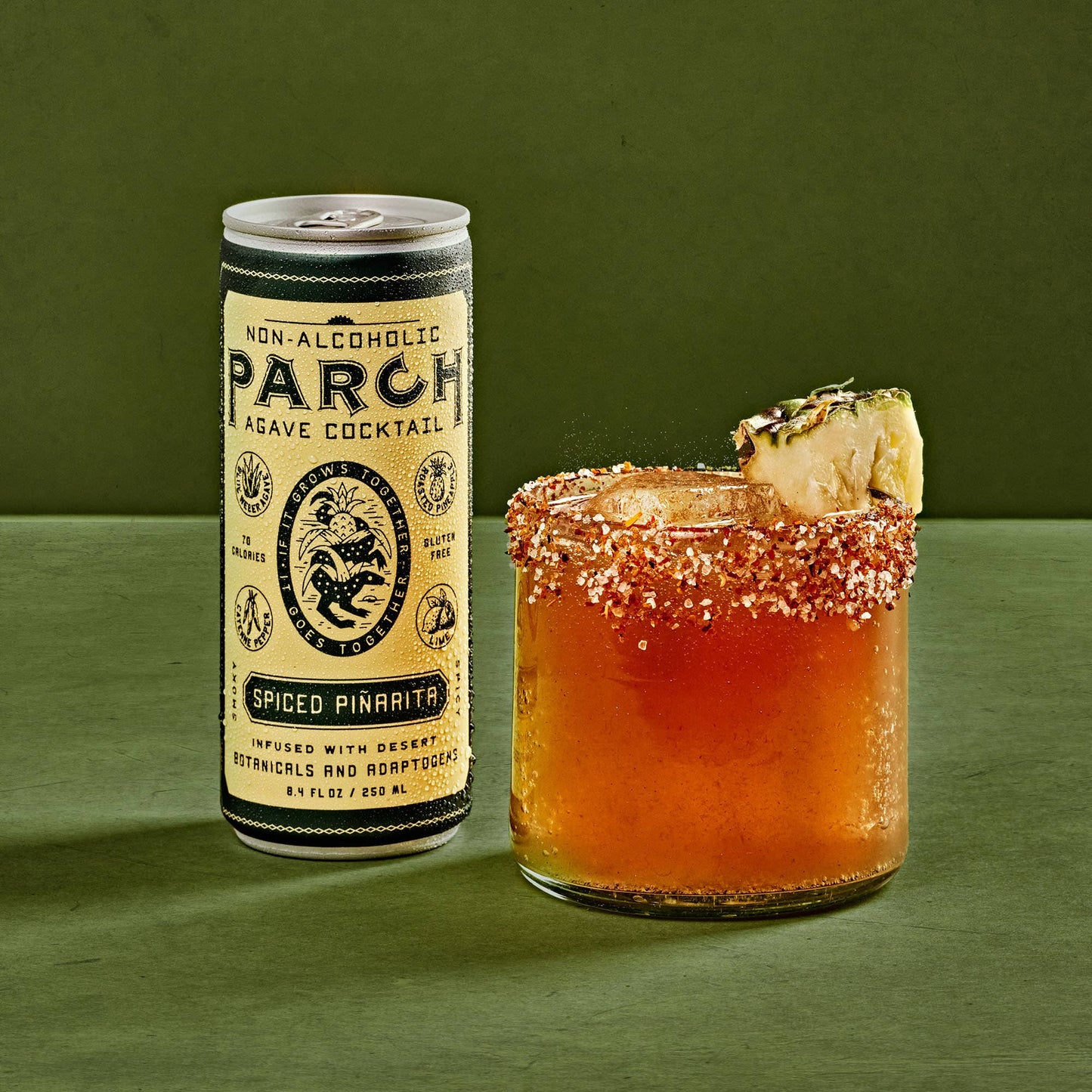 PARCH Spiced Piñarita Agave Mocktail - 4 pack