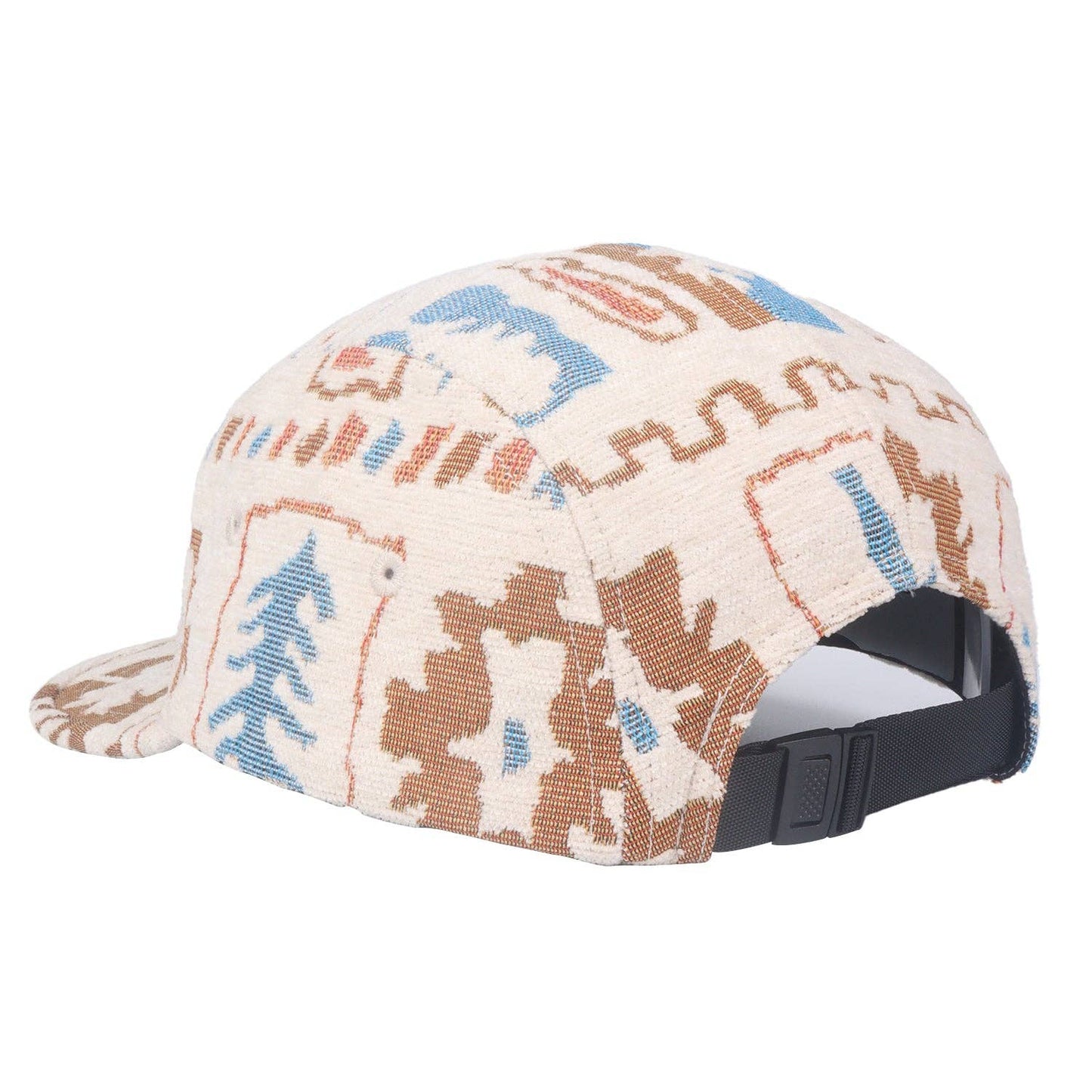 Nature Inspired Pattern 5 Panel Hat