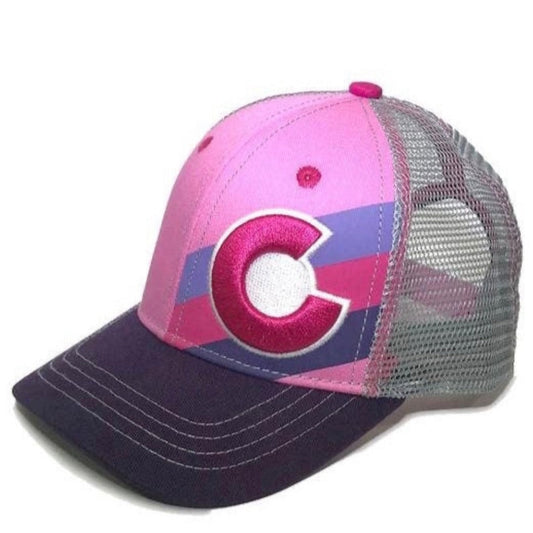 YoColorado Kids’ Incline Colorado Pink Berry Hat