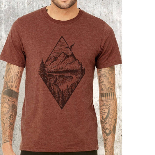 River Mountain Forest T-Shirt