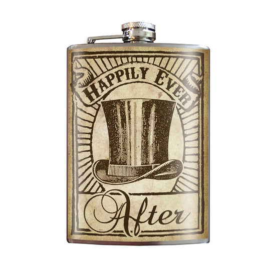 Stainless Steel Flask - Happily Ever After