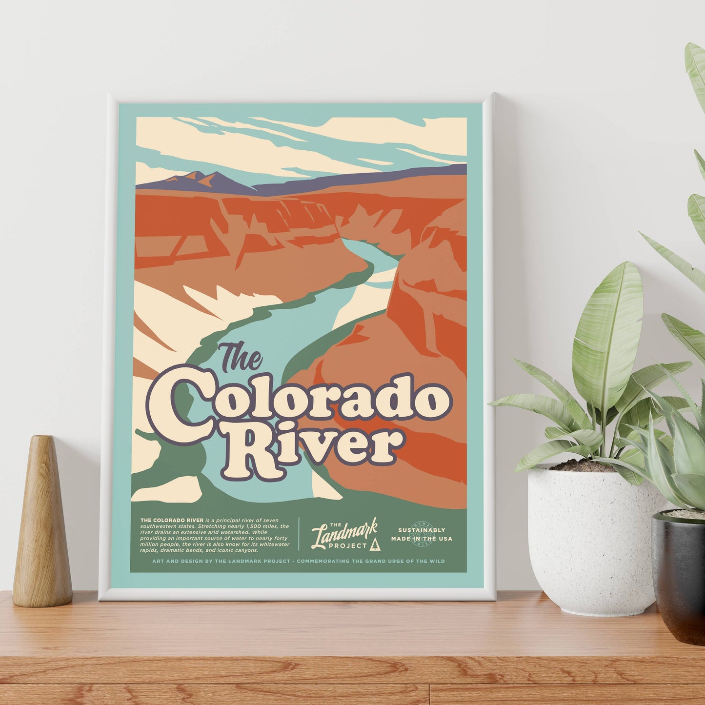 Colorado River - 12x16 Poster