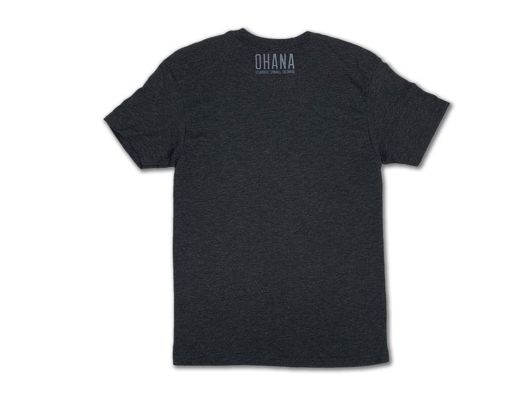 Colorado Pono Unisex T-Shirt Vintage Black
