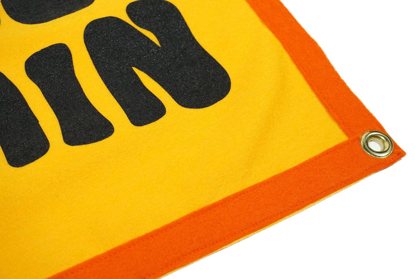 Lost & Found & Lost Again Camp Flag • Chrome Yellow x Office of Brothers x Oxford Pennant Original