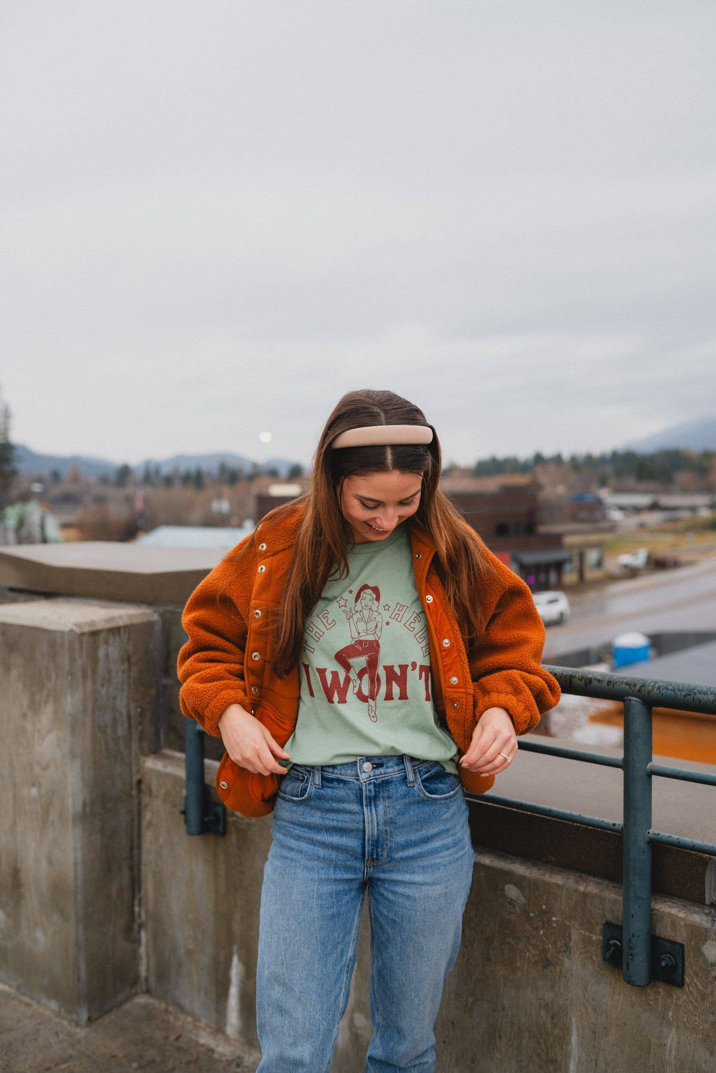 The Hell I Won't Unisex Tee - Bay