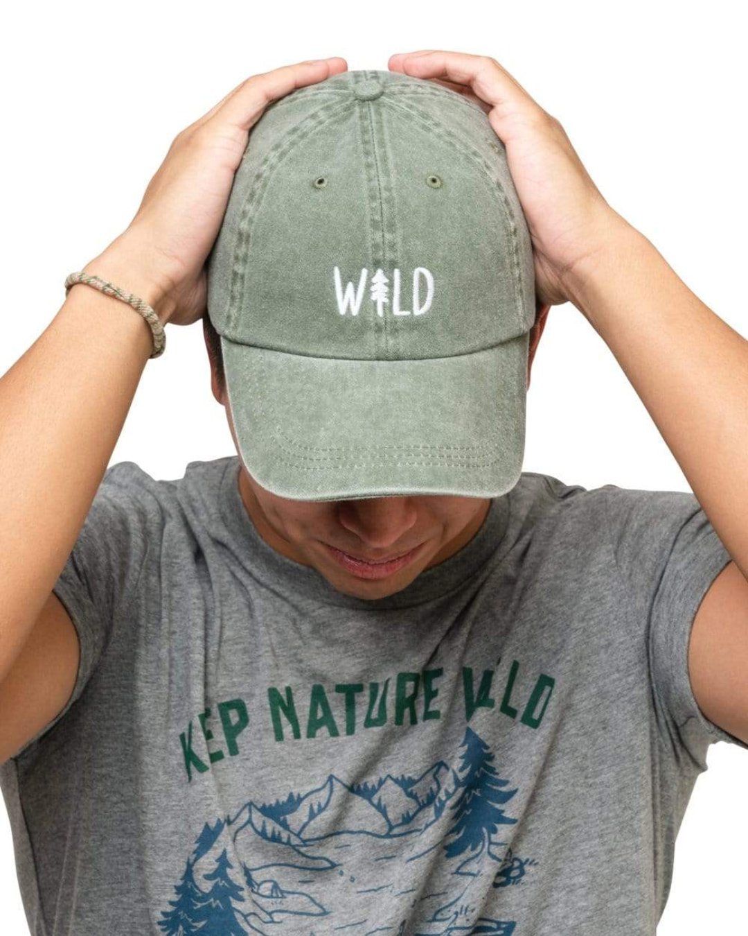 Keep Nature Wild Pine Dad Hat