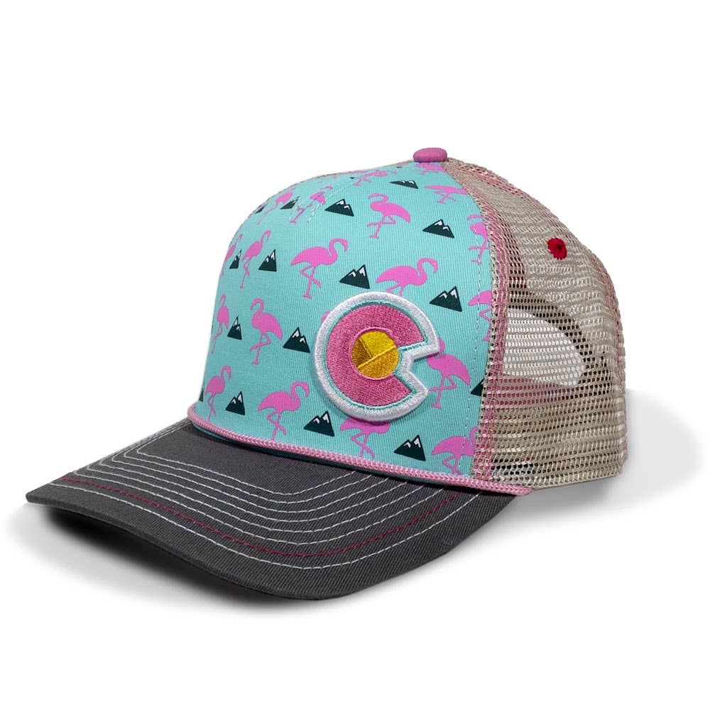 Colorado Flamingo Curve Bill Hat