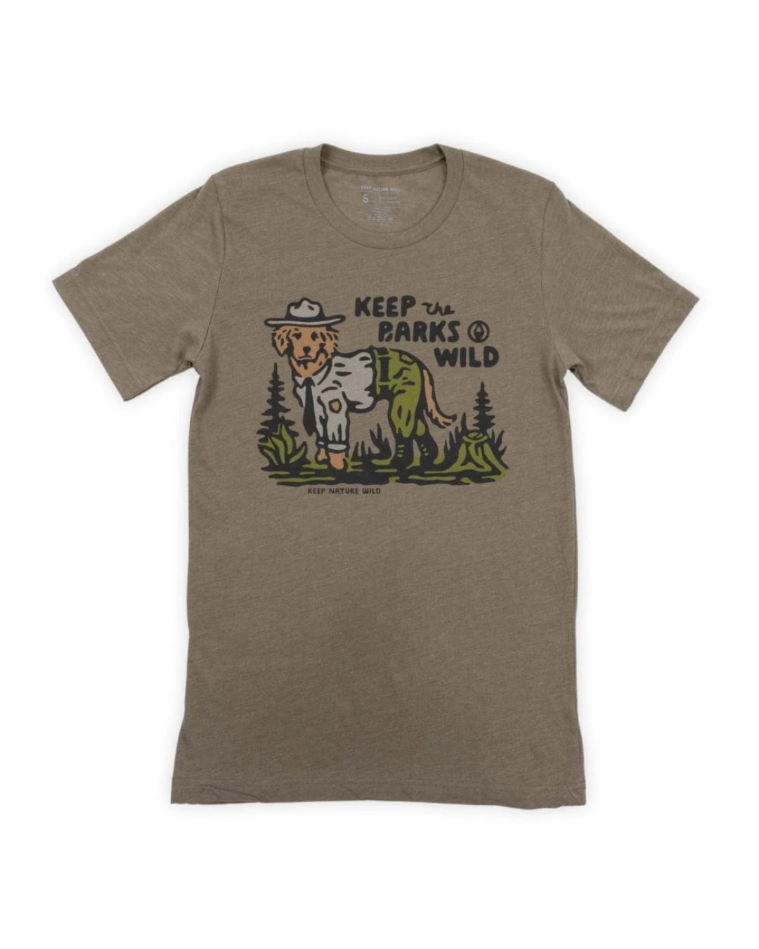 Keep The Barks Wild Unisex T-Shirt