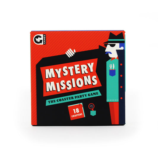 Mystery Missions - The Coaster Party Game