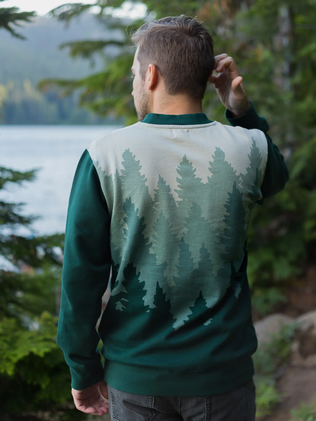 Fading Forest Pullover