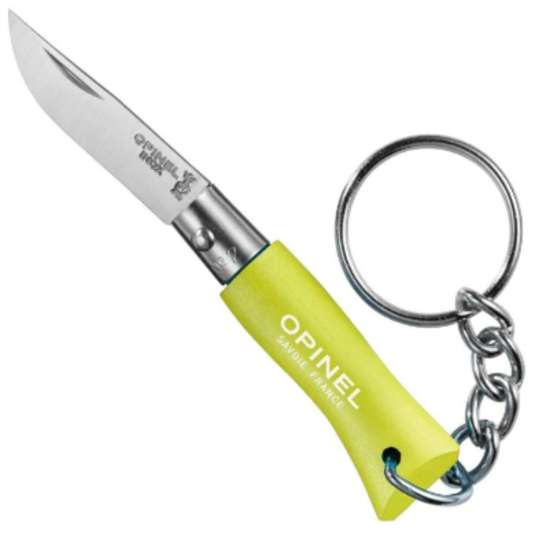 Opinel No.02 Colorama Stainless Folding Keychain Knives