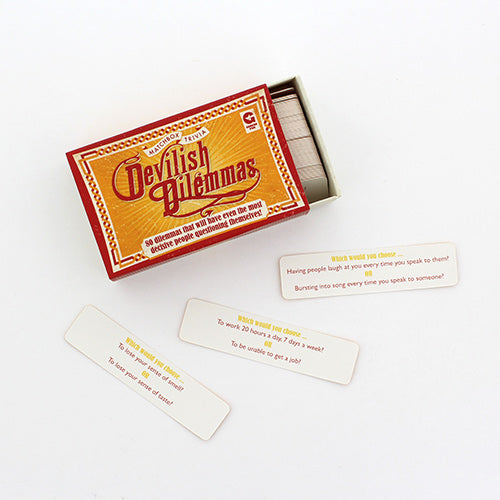 Matchbox Trivia Games