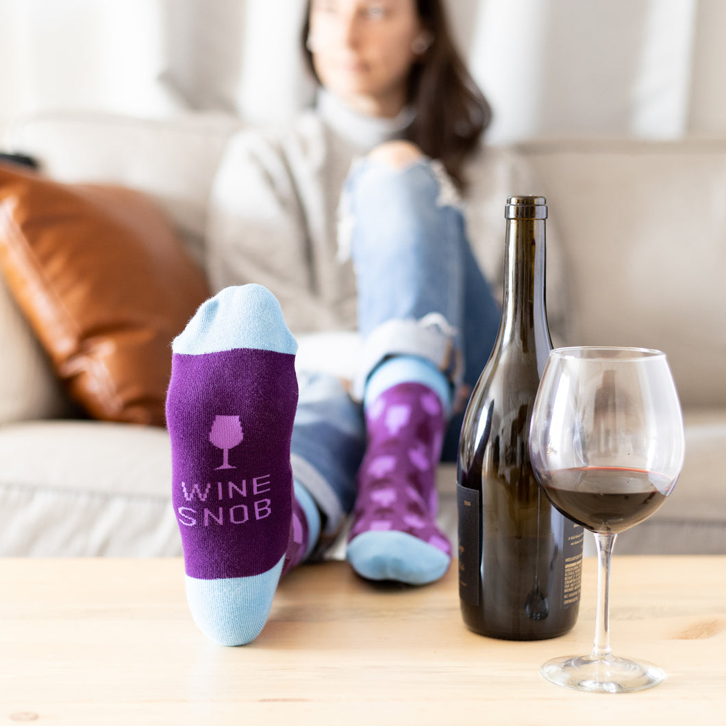 Wine Snob Socks