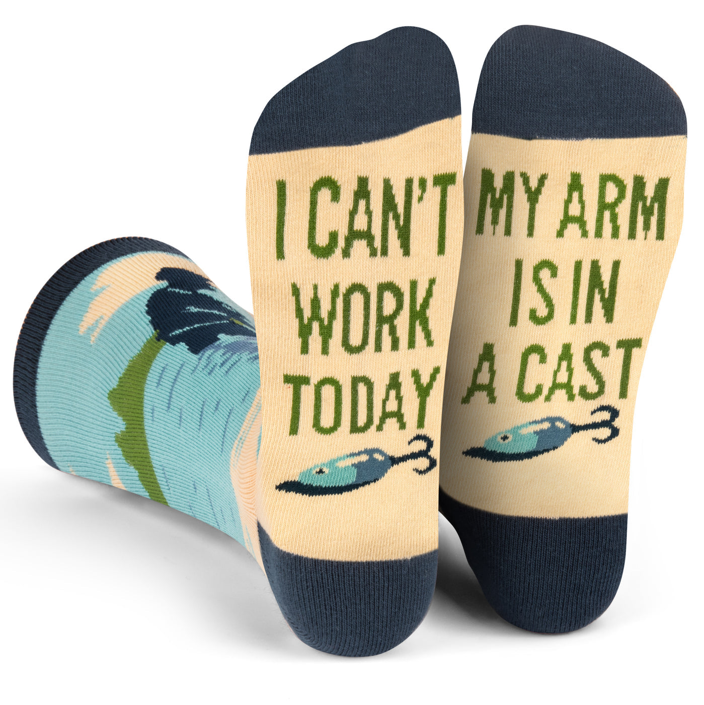 I Can’t Work Today, My Arm is in a Cast Socks