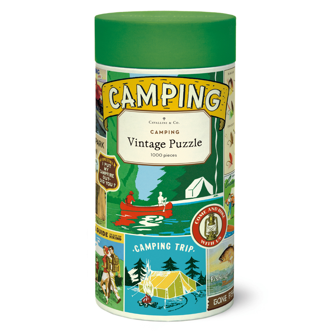 Camping Vintage Puzzle - 1000 piece