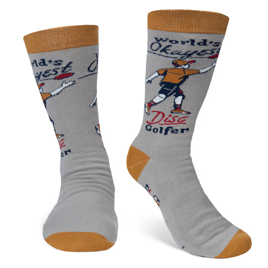 World’s Okayest Disc Golfer Socks
