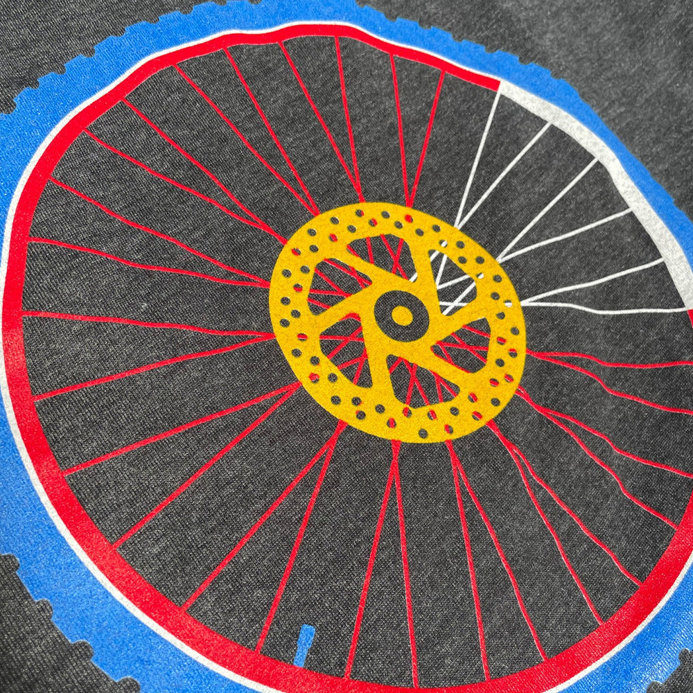 YoColorado Mountain Bike Wheel T-Shirt