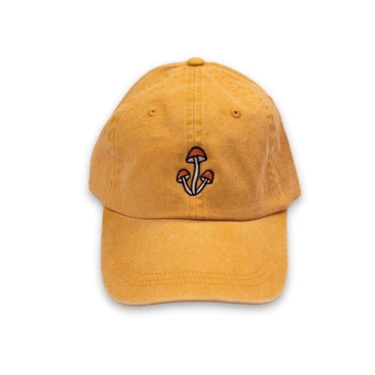 Shroom Dad Hat - Mustard