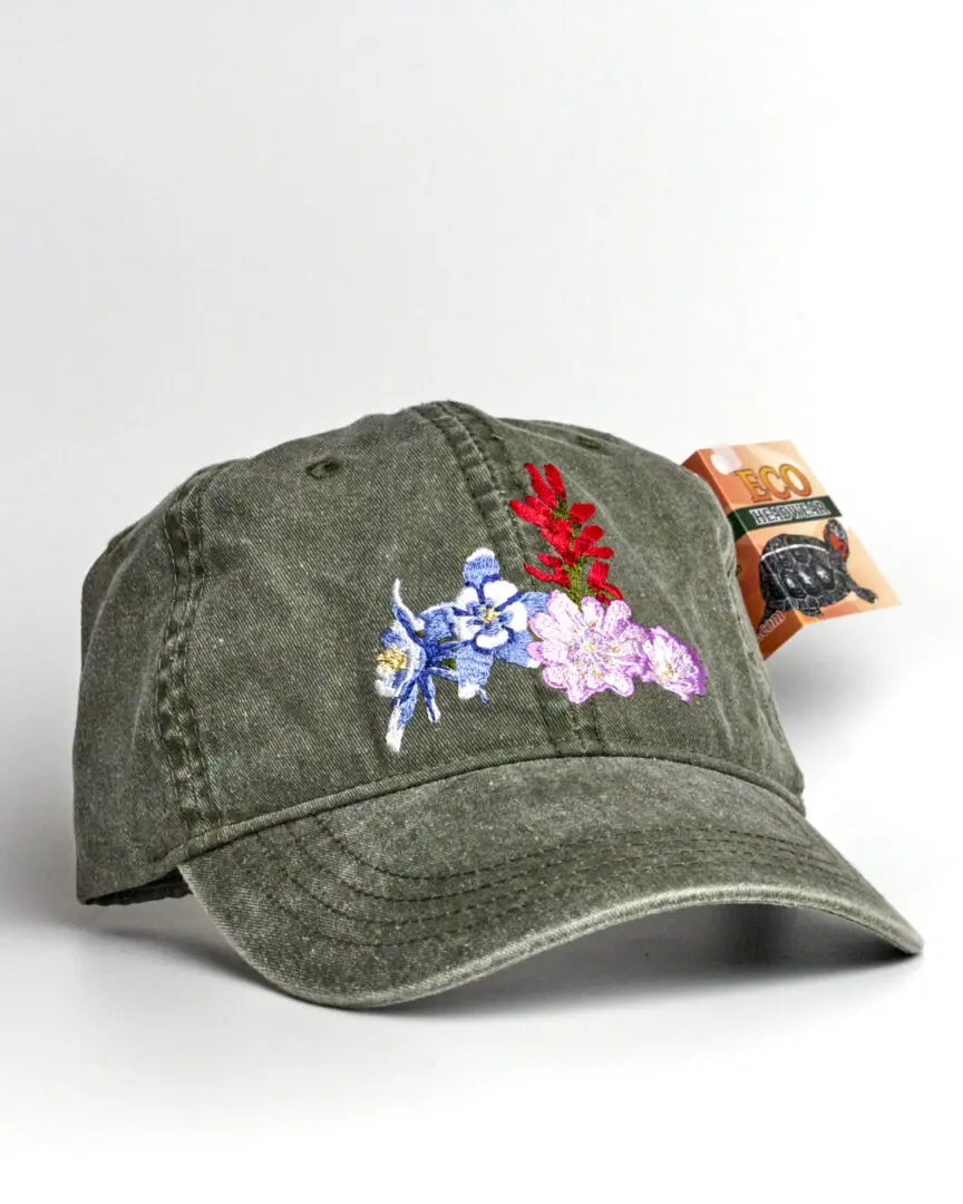 Flora and Fauna Embroidered Hat