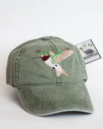 Flora and Fauna Embroidered Hat