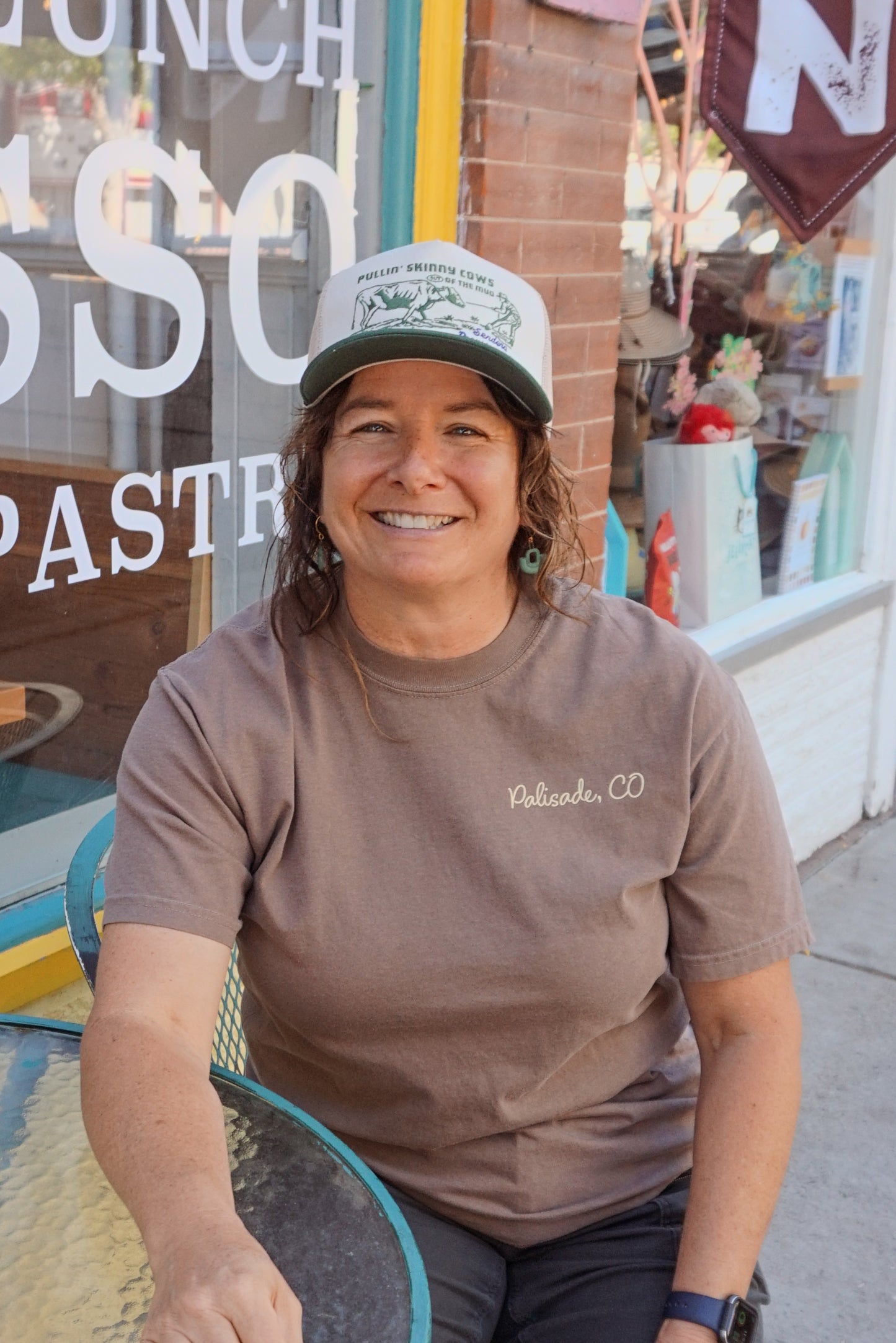 Palisade Peach Doodles Comfort Colors T-Shirt