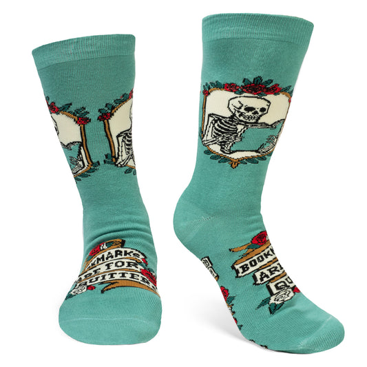 Bookmarks Are for Quitters Socks