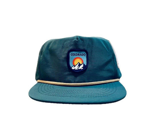 Colorado Cascade - 5 Panel Nylon Hat