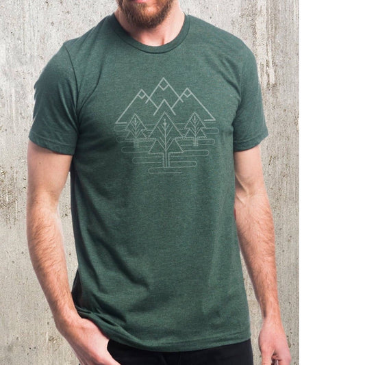Tri Peak Landscape T-Shirt