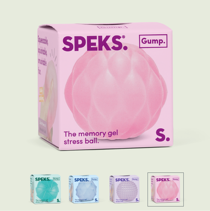 Speks Gump Surface Memory Gel Stress Ball