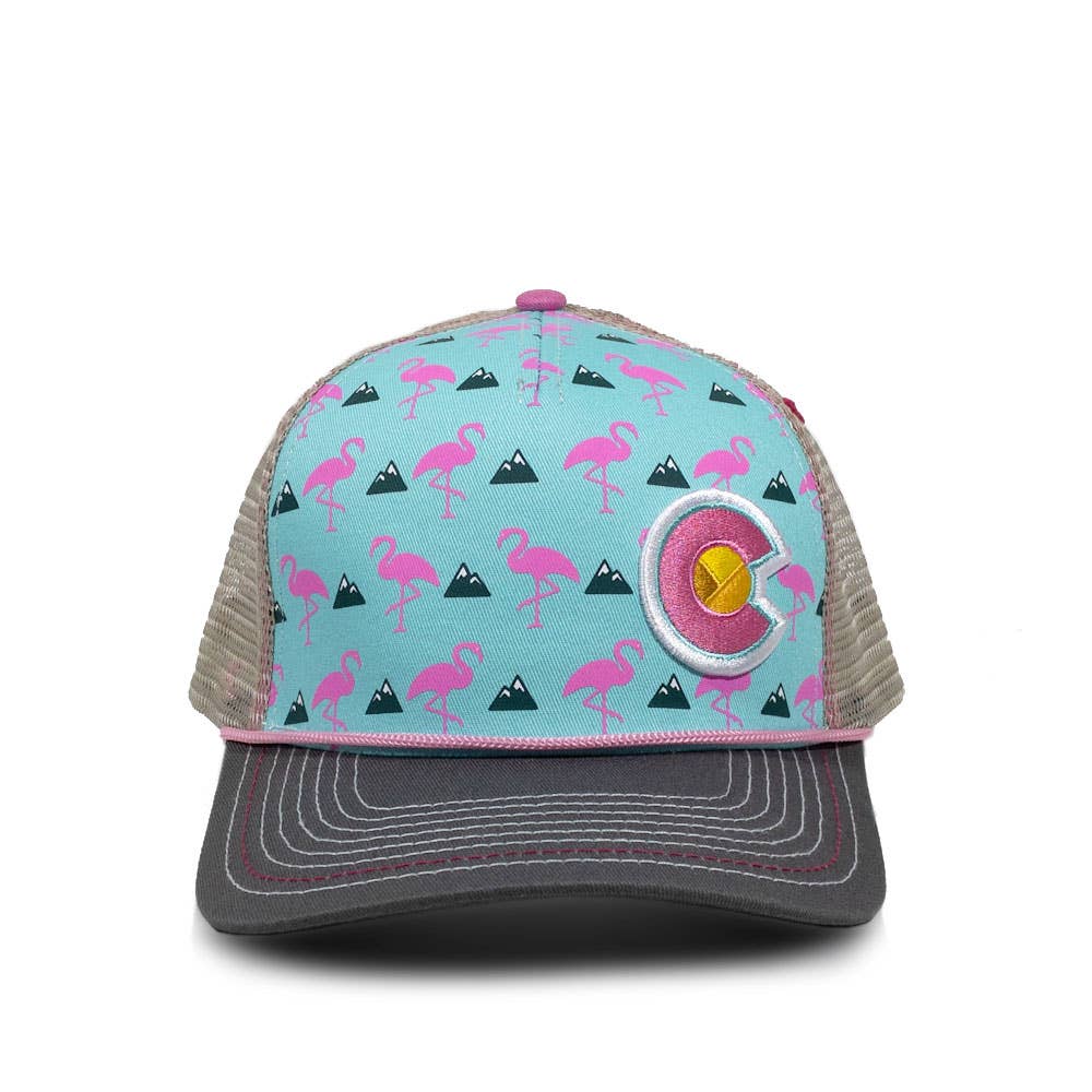 Colorado Flamingo Curve Bill Hat