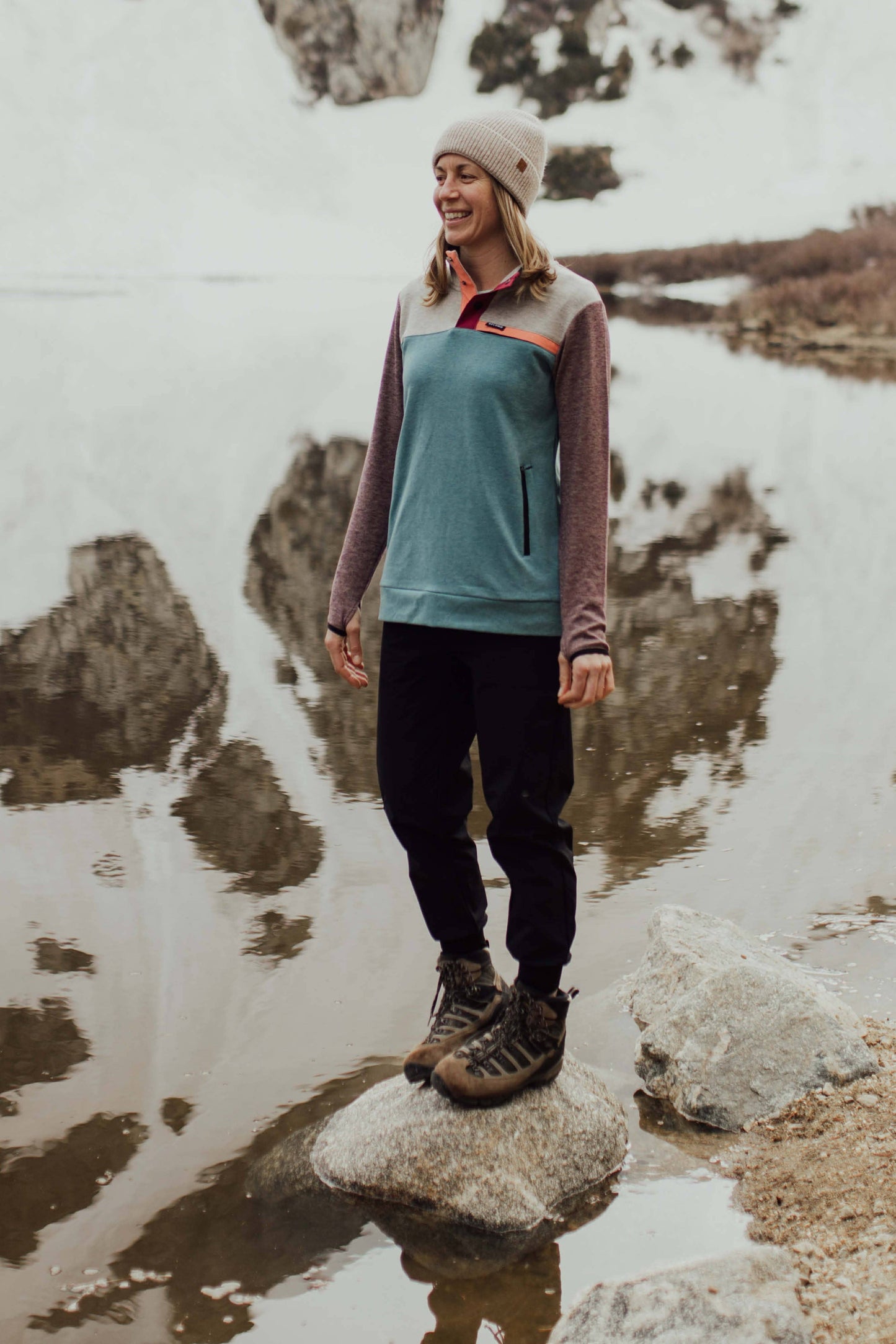 Women's Powell Fleece Pullover (Cuff Waist)