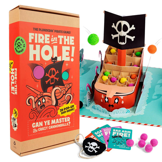 Fire In The Hole! The Family Pirate Adventure Board Game