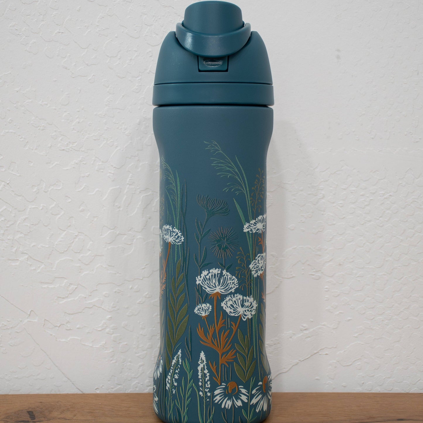 Wild Field  24oz Water Bottle - Deep Teal