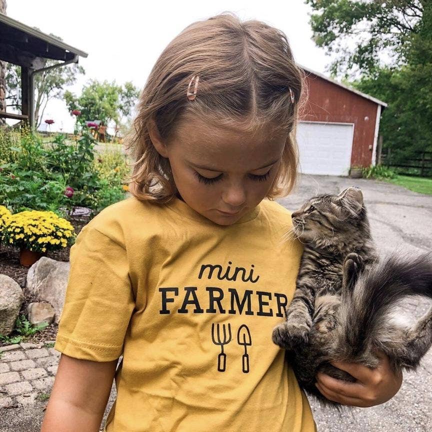 Mini Farmer Kids T-Shirt