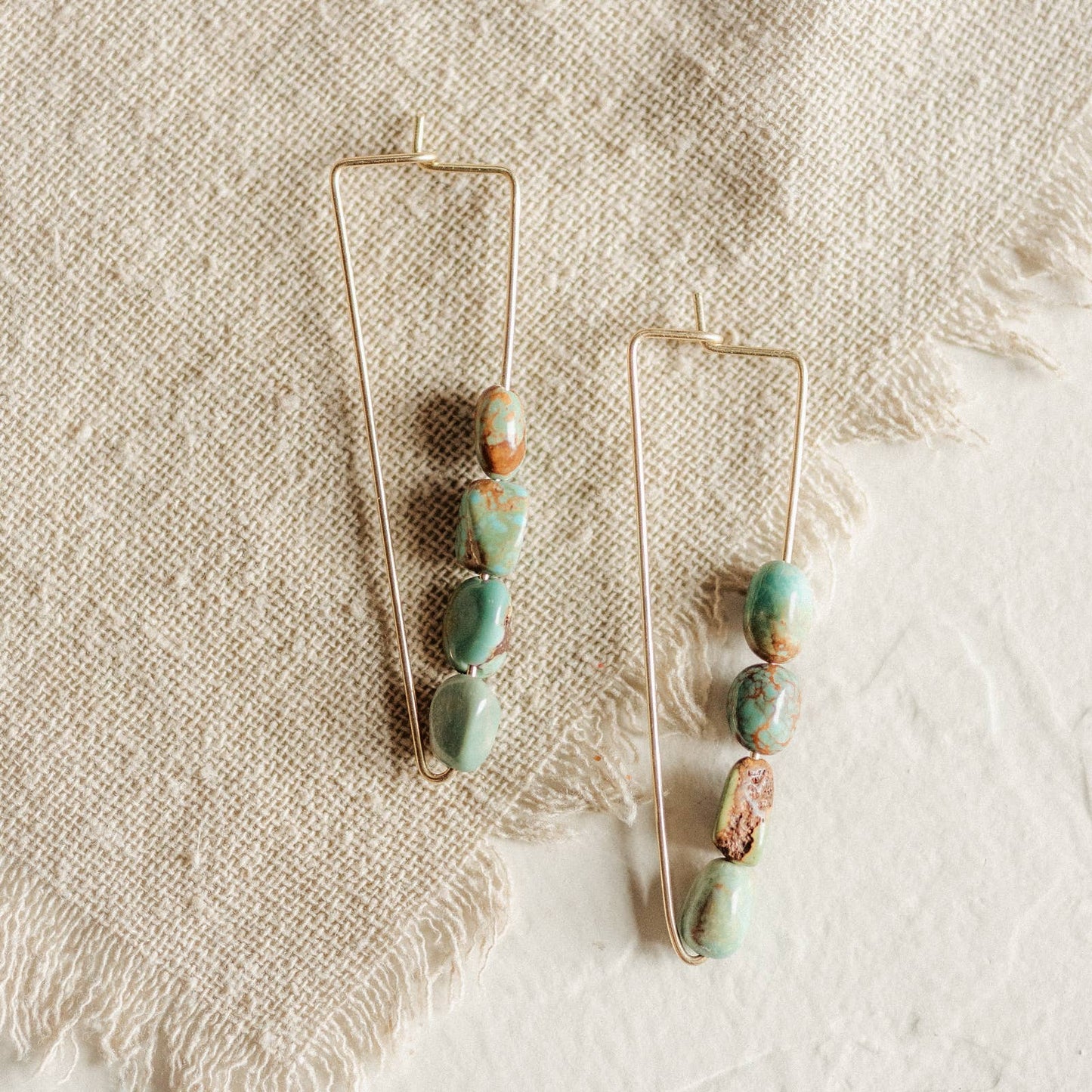Turquoise River Earrings