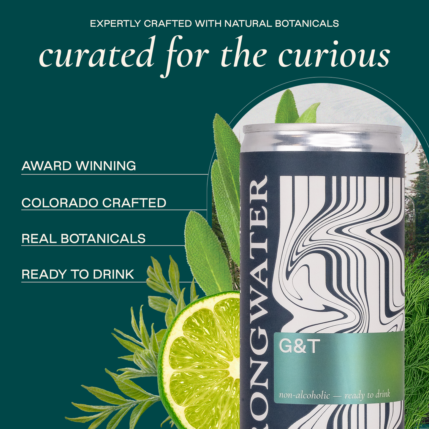 Sparkling NA G&T Mocktail - 4 pack