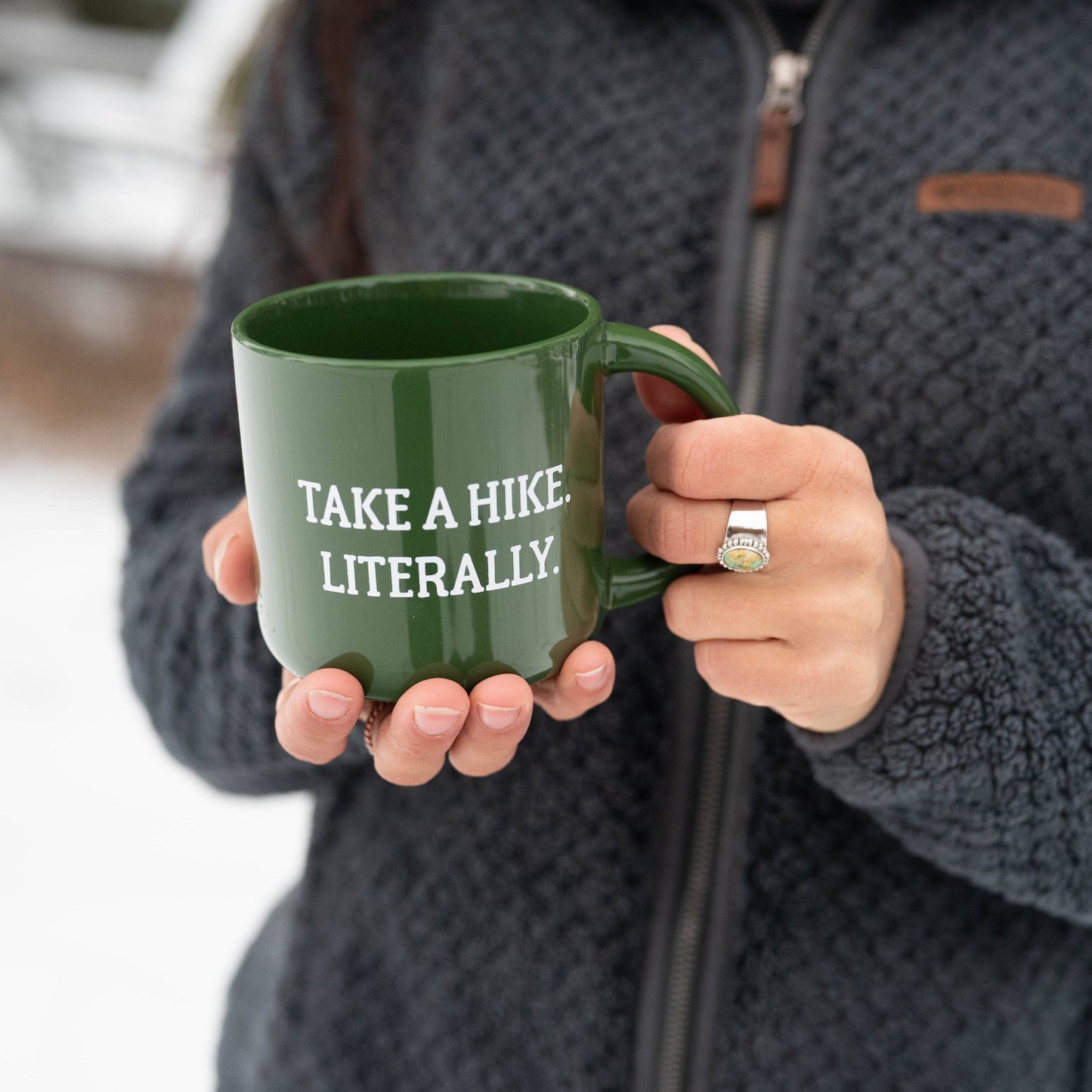 Take A Hike. Literally Mug