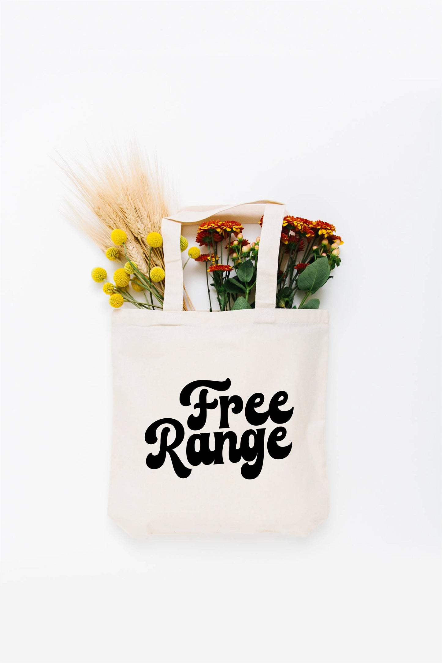 Free Range Eco Friendly Canvas Tote Bag