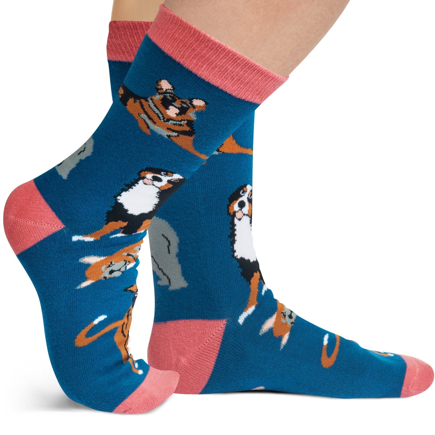 I'd Rather Be With My Dog Socks (Blue)