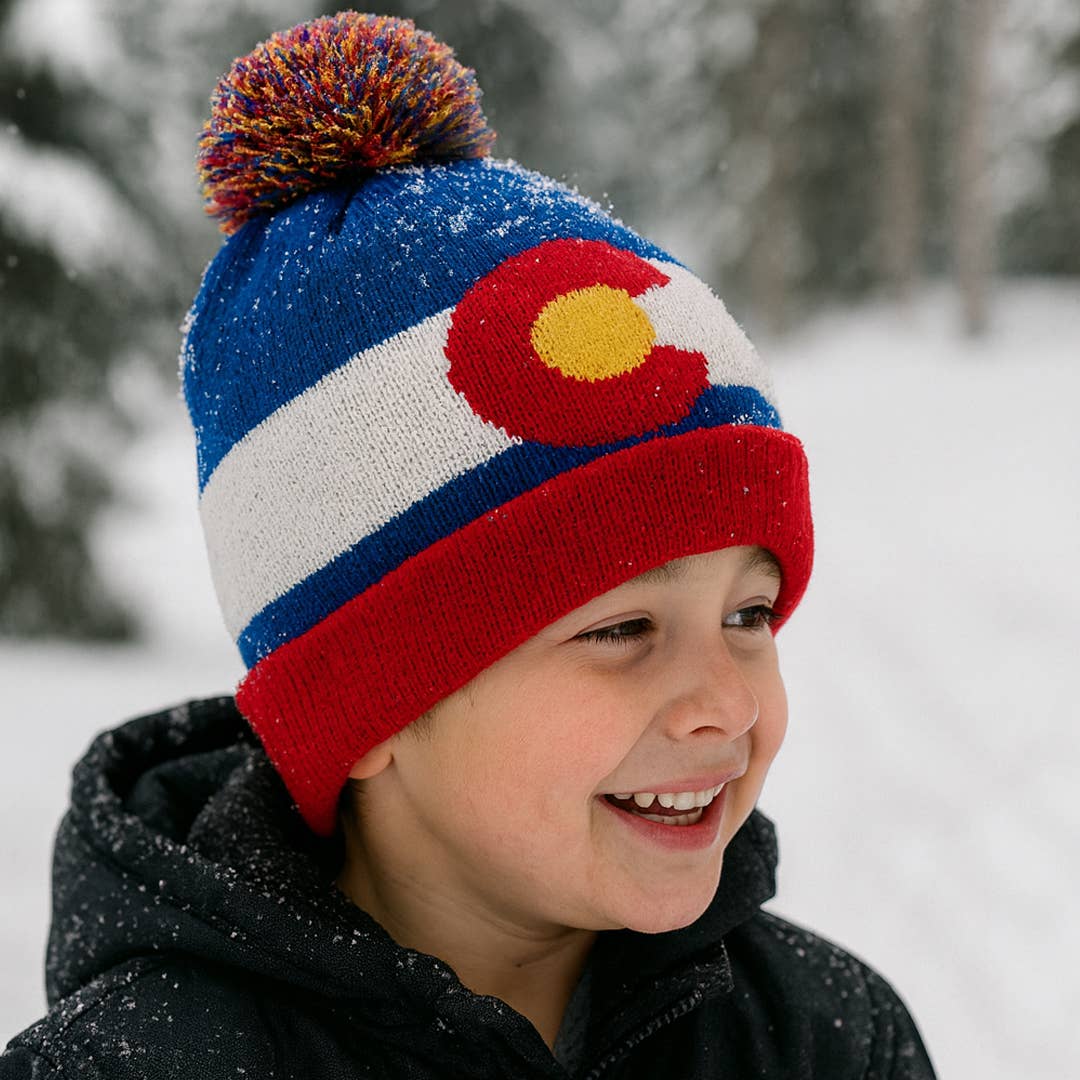 Beanie - Kids' Original Colorado State Flag