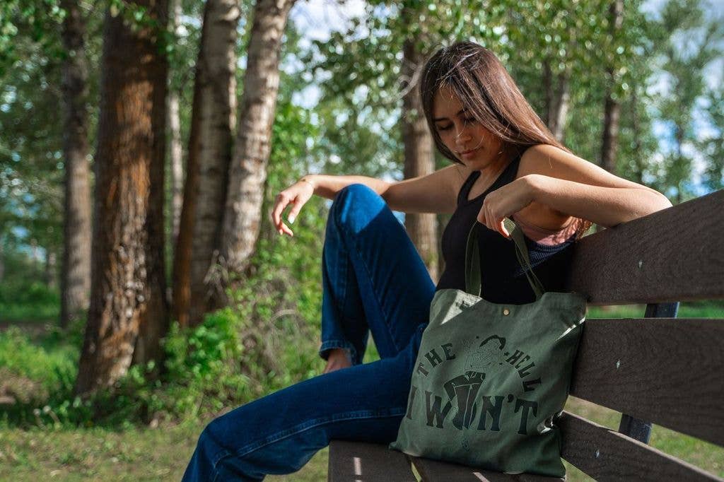 The Hell I Won't Tote - Olive